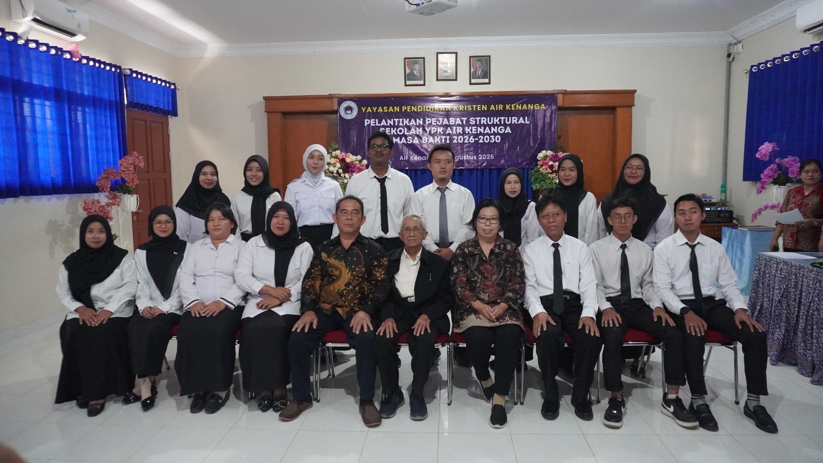 YPK Air Kenanga Kukuhkan Guru Tetap dan Pimpinan Sekolah
